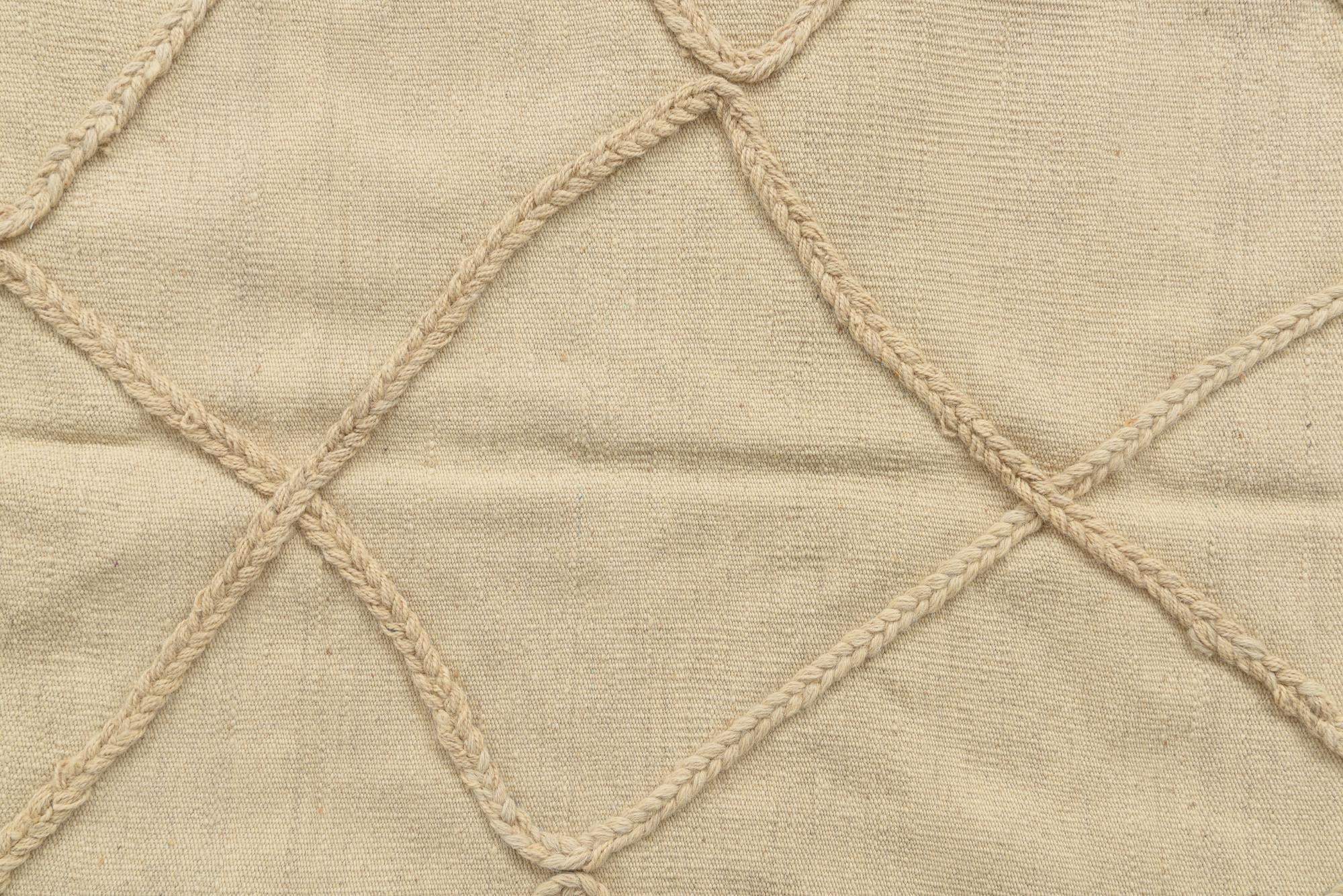 3' 6 x 5' 2 Hand Woven Moroccan Wool Rug