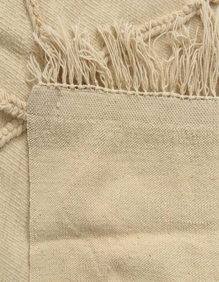 Detail image of 3' 6 x 5' 2  Hand Woven Moroccan Wool Rug