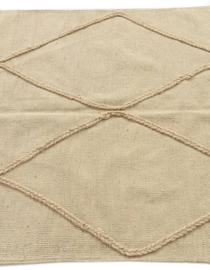 Detail image of 3' 4 x 5'  Hand Woven Moroccan Wool Rug