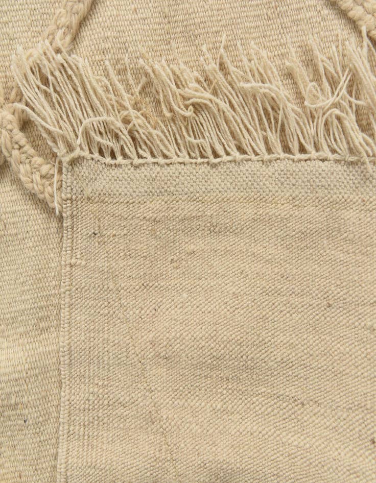 Detail image of 3' 4 x 5'  Hand Woven Moroccan Wool Rug