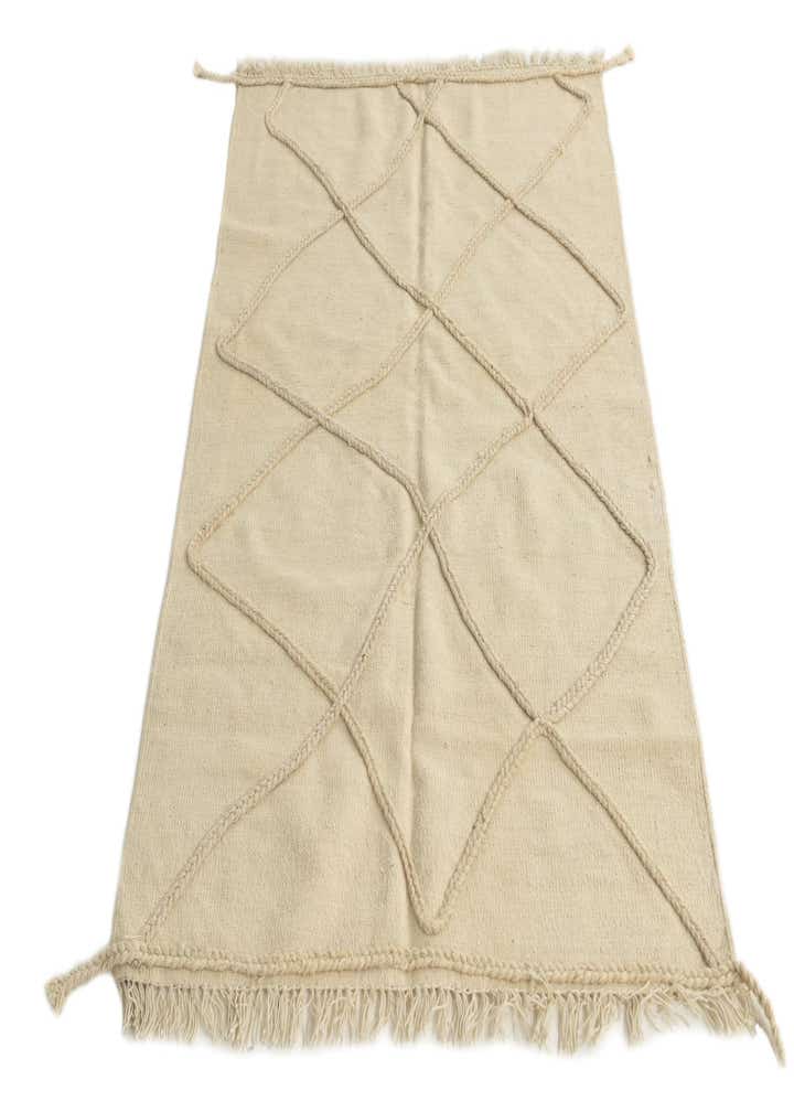 3' 4 x 5' Hand Woven Moroccan Wool Rug