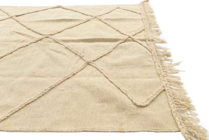 4' 1 x 6' 2 Hand Woven Moroccan Wool Rug