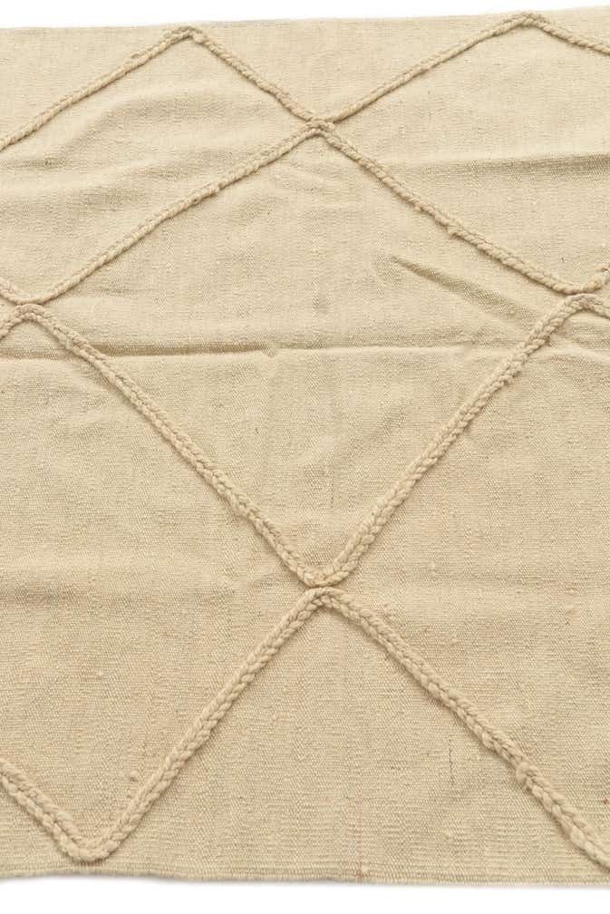 4' 1 x 6' 2 Hand Woven Moroccan Wool Rug