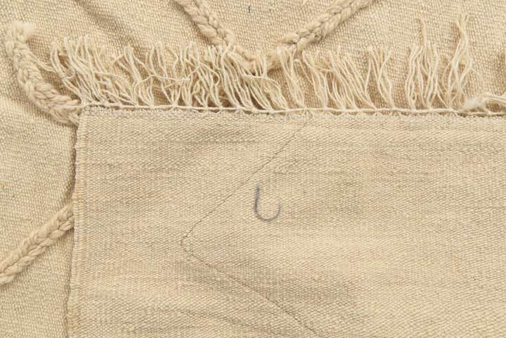 4' 1 x 6' 2 Hand Woven Moroccan Wool Rug