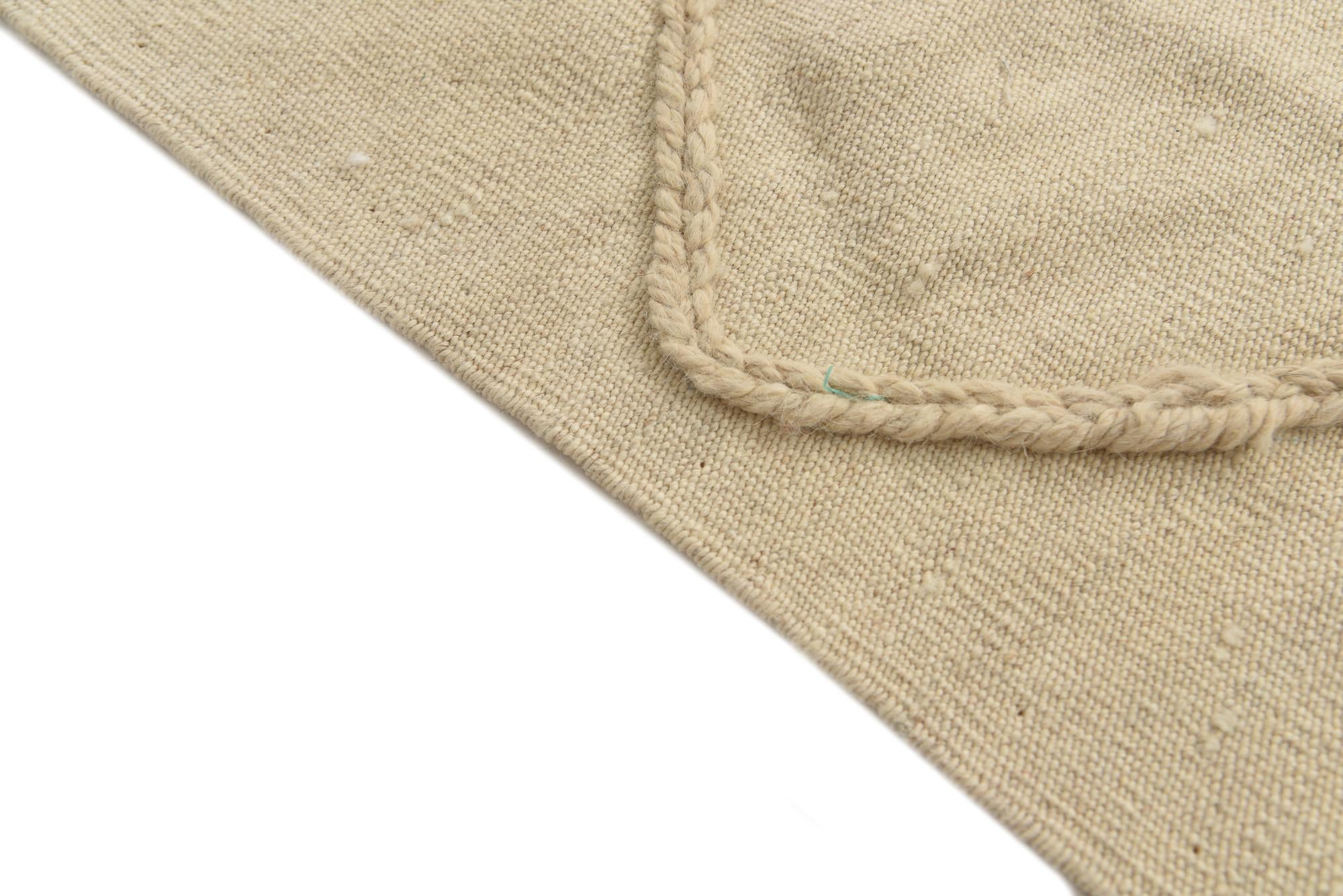 3' 5 x 5' 1 Hand Knotted Moroccan Wool Rug