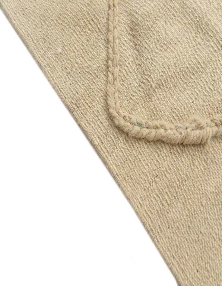 Detail image of 3' 5 x 5' 1  Hand Knotted Moroccan Wool Rug