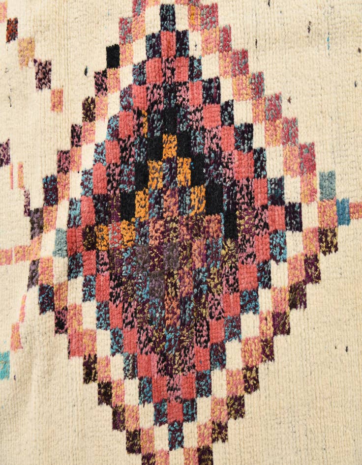 Detail image of 12' 2 x 14' 11  Hand Knotted Moroccan Wool Rug