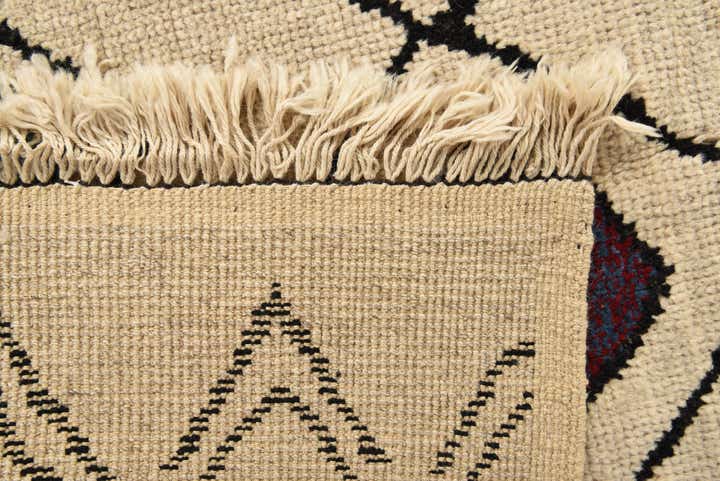 9' 3 x 12' 4 Hand Knotted Moroccan Wool Rug