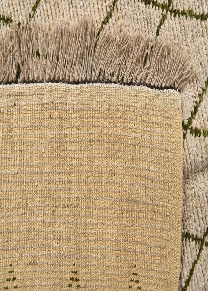 8' 2 x 10' 5 Hand Knotted Moroccan Wool Rug