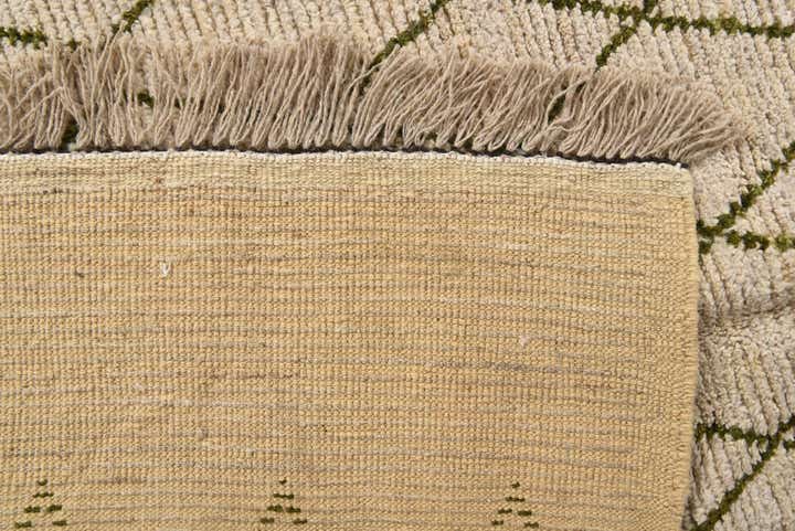 8' 2 x 10' 5 Hand Knotted Moroccan Wool Rug