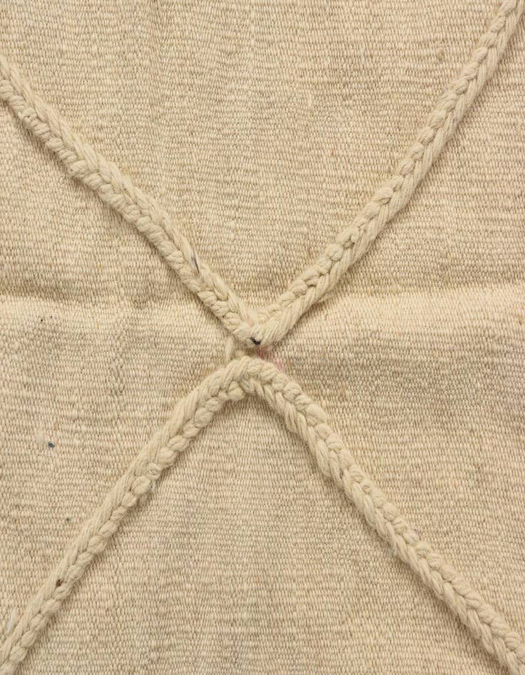 Detail image of 3' 4 x 4' 9  Hand Knotted Moroccan Wool Rug