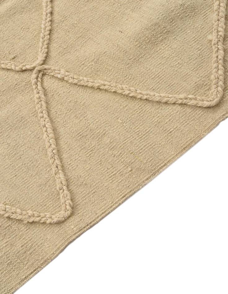 Detail image of 3' 6 x 4' 9  Hand Knotted Moroccan Wool Rug