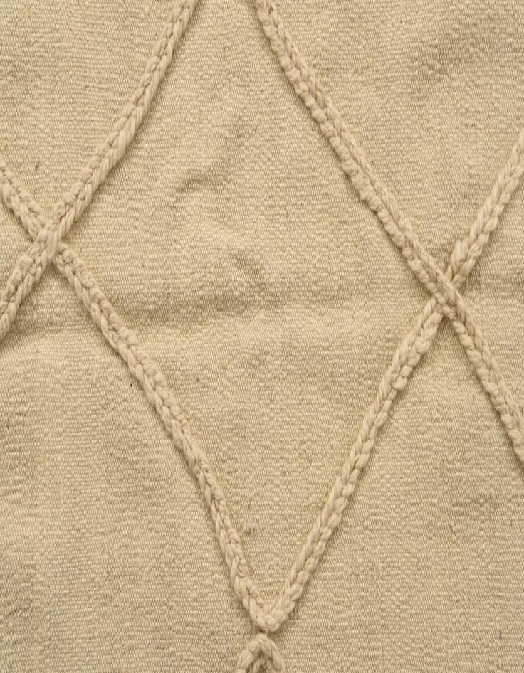 Detail image of 3' 6 x 4' 9  Hand Knotted Moroccan Wool Rug