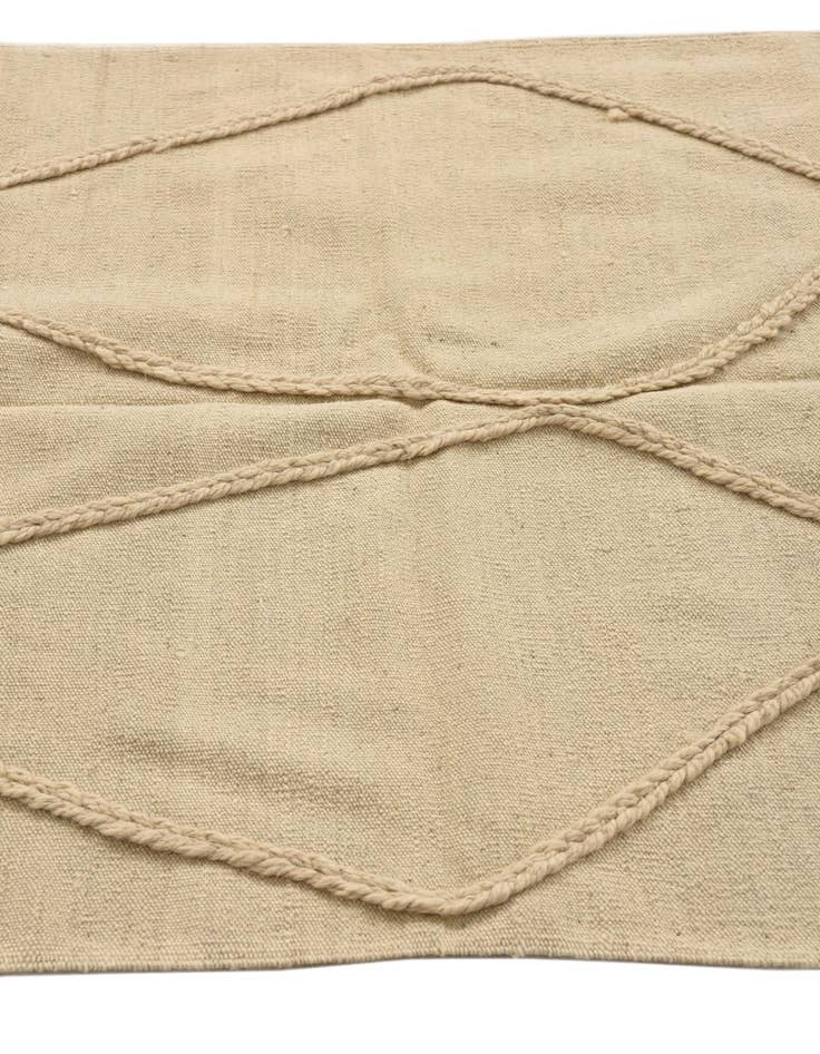 Detail image of 3' 4 x 4' 11  Hand Knotted Moroccan Wool Rug