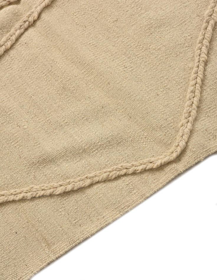 Detail image of 3' 4 x 4' 11  Hand Knotted Moroccan Wool Rug