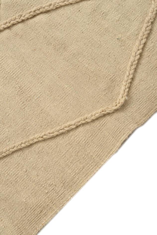 Detail image of 3' 5 x 4' 11 Hand Knotted Moroccan Wool Rug