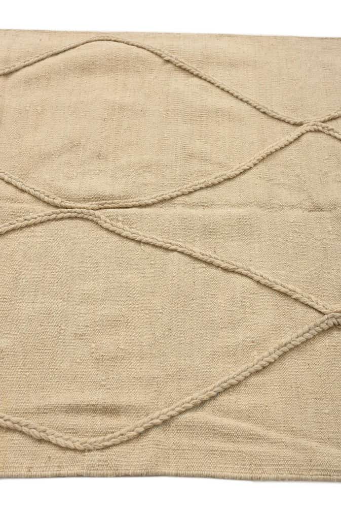 3' 5 x 5' 2 Hand Knotted Moroccan Wool Rug