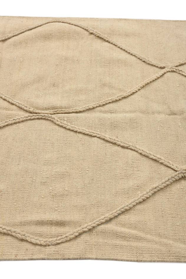 Detail image of 3' 5 x 5' 2 Hand Knotted Moroccan Wool Rug