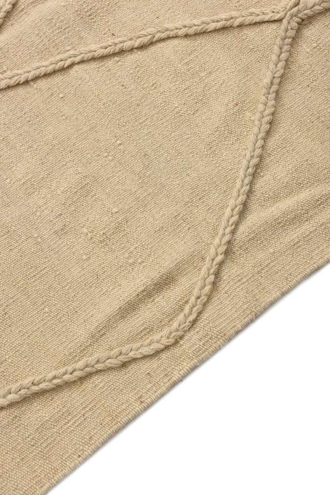 3' 5 x 5' 2 Hand Knotted Moroccan Wool Rug