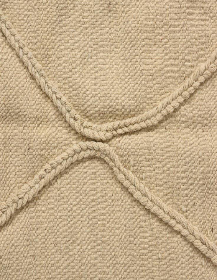 Detail image of 3' 5 x 5' 2  Hand Knotted Moroccan Wool Rug