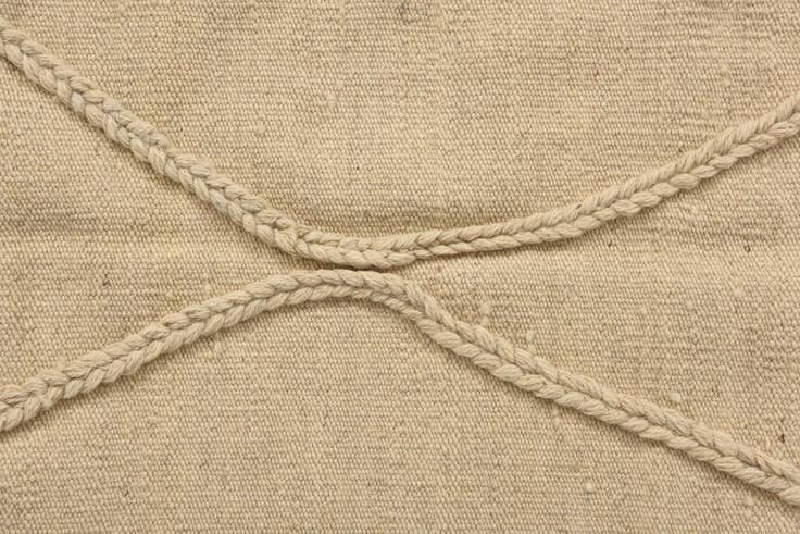 Detail image of 3' 5 x 5' 2 Hand Knotted Moroccan Wool Rug