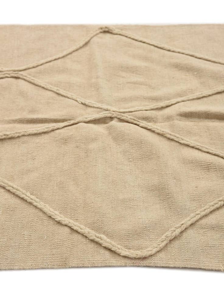 Detail image of 3' 4 x 4' 11  Hand Knotted Moroccan Wool Rug