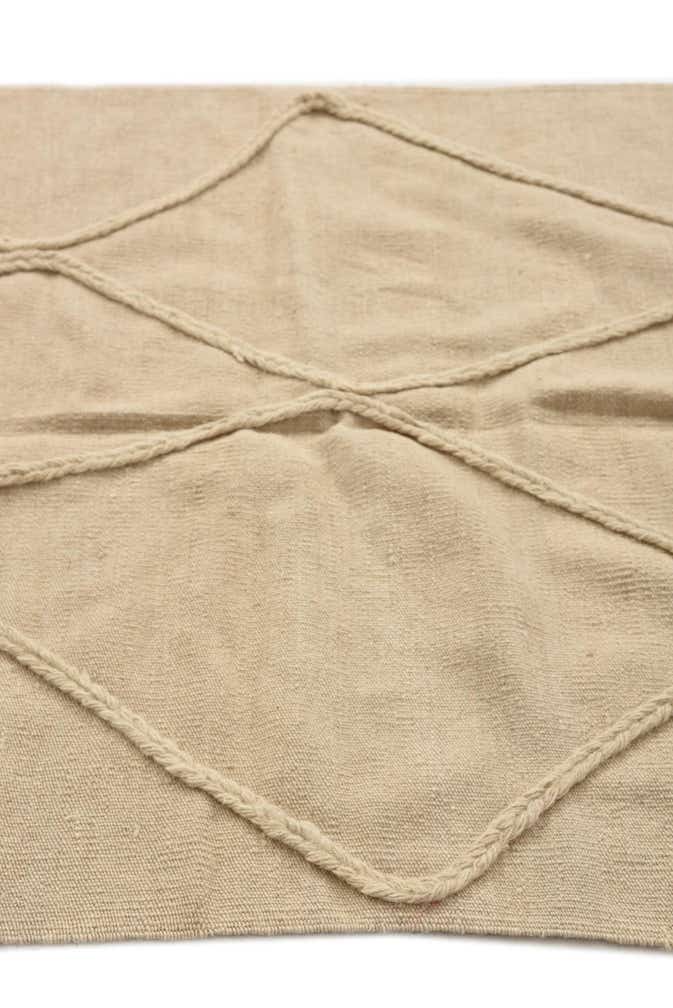 3' 4 x 4' 11 Hand Knotted Moroccan Wool Rug