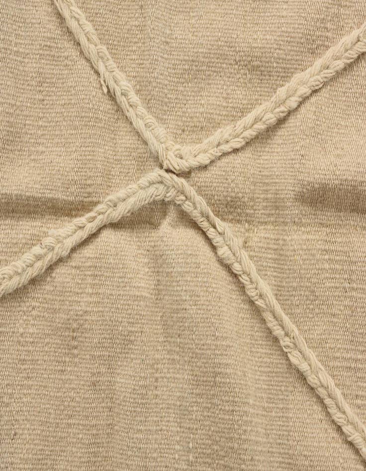 Detail image of 3' 4 x 4' 11  Hand Knotted Moroccan Wool Rug