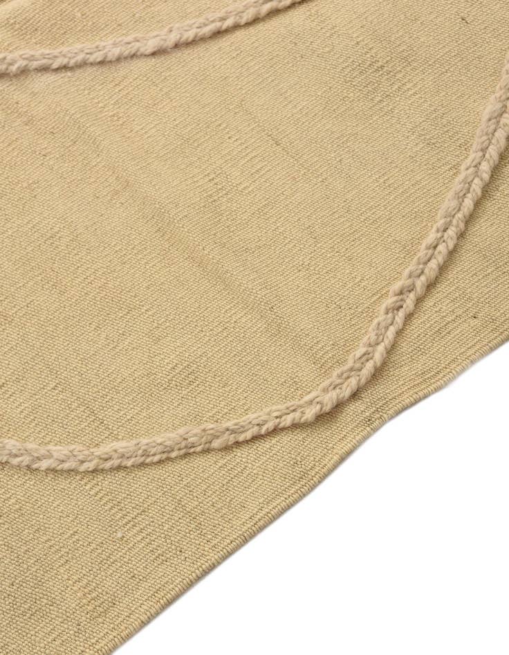 Detail image of 3' 5 x 5'  Hand Knotted Moroccan Wool Rug