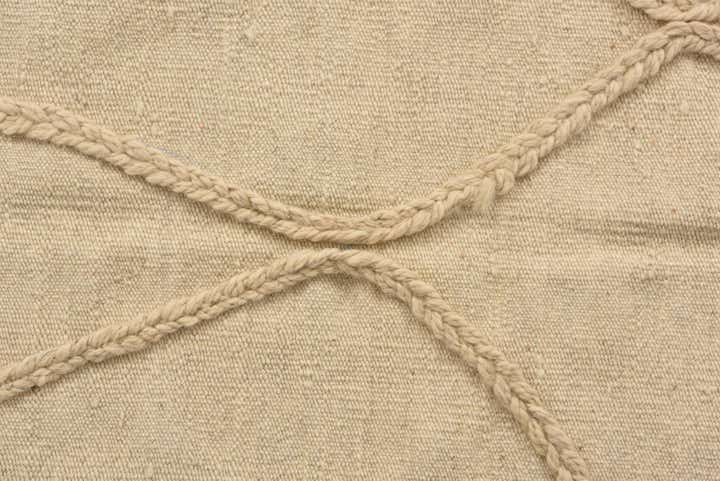 3' 4 x 4' 10 Hand Knotted Moroccan Wool Rug