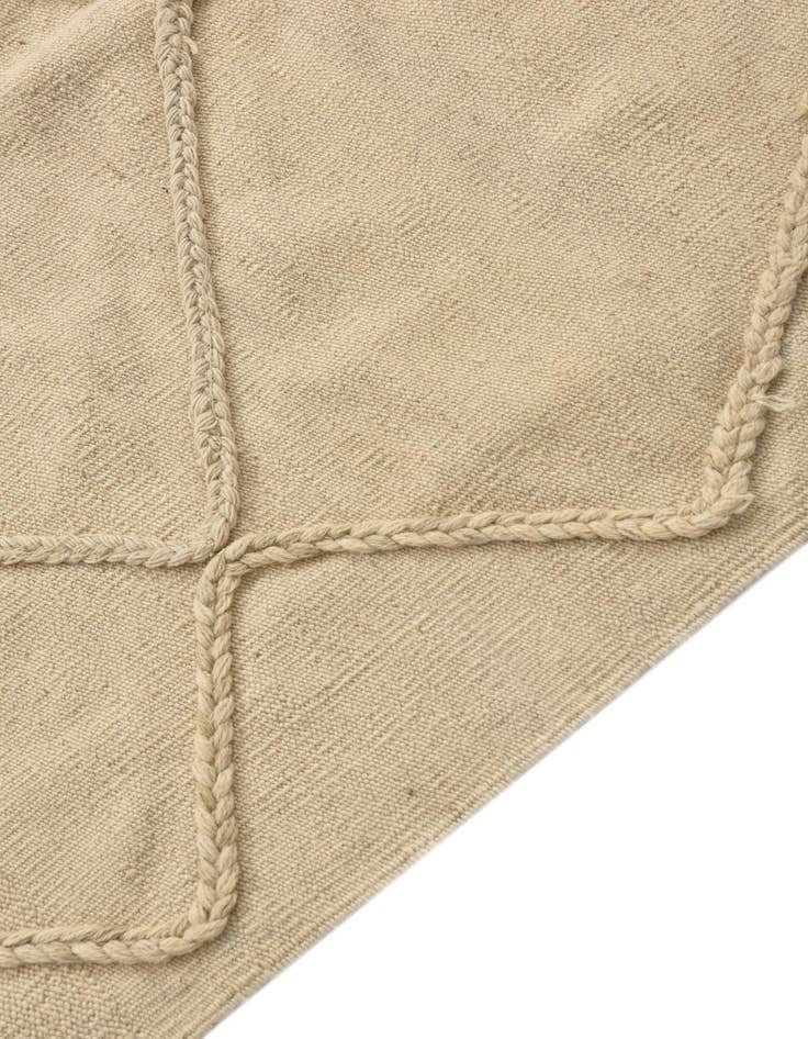 Detail image of 3' 6 x 4' 10  Hand Knotted Moroccan Wool Rug