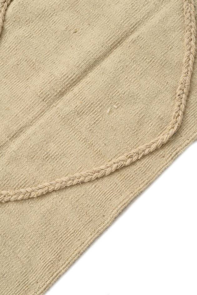 Detail image of 3' 6 x 5' 9 Hand Knotted Moroccan Wool Rug