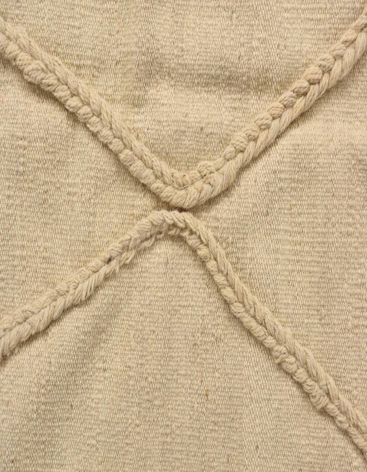 Detail image of 3' 7 x 5' 10  Hand Knotted Moroccan Wool Rug