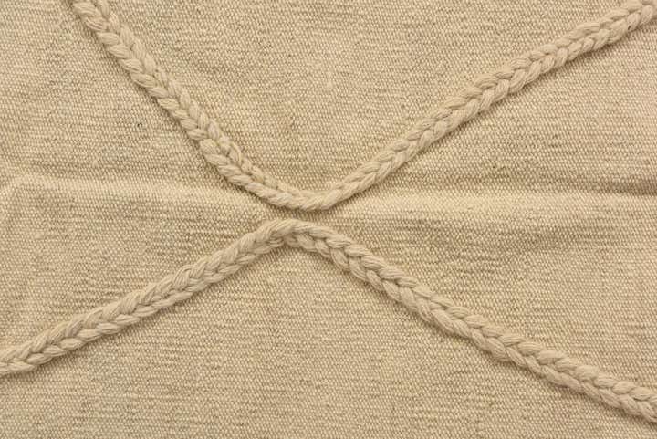 3' 4 x 5' 1 Hand Knotted Moroccan Wool Rug