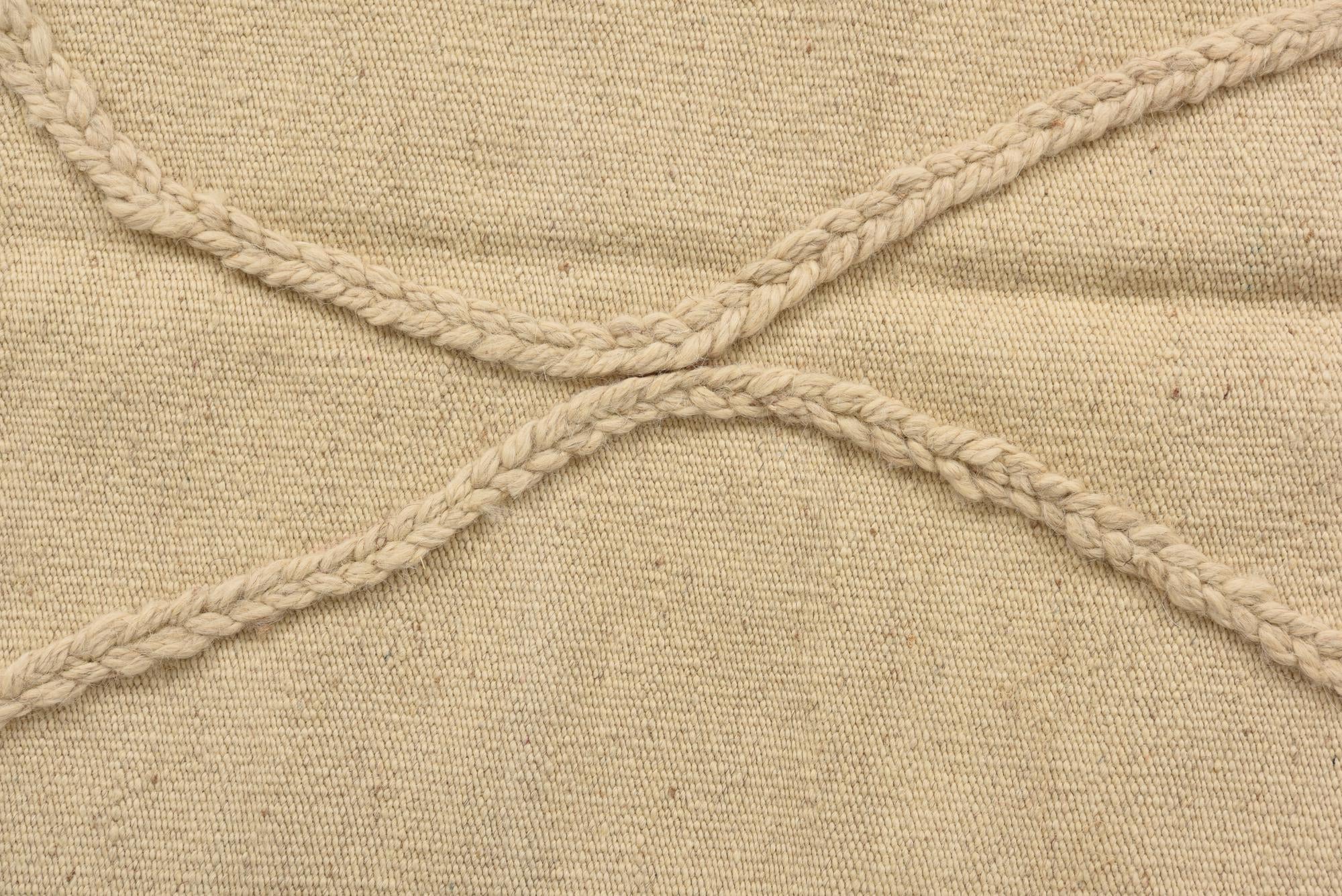 3' 6 x 4' 11 Hand Knotted Moroccan Wool Rug