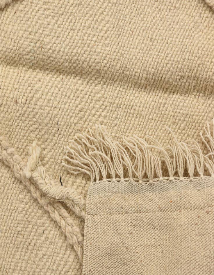 Detail image of 3' 6 x 4' 11  Hand Knotted Moroccan Wool Rug