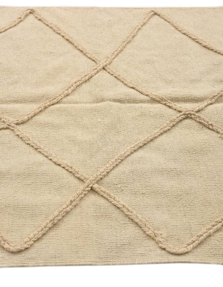 Detail image of 3' 7 x 5' 1  Hand Knotted Moroccan Wool Rug