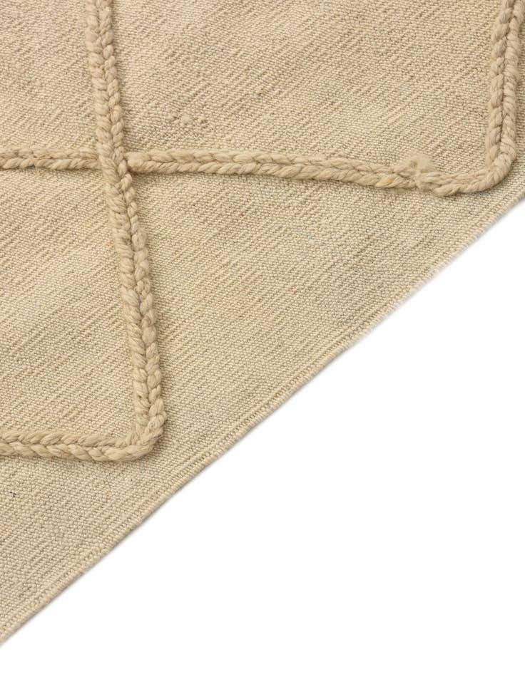 Detail image of 3' 7 x 5' 1  Hand Knotted Moroccan Wool Rug