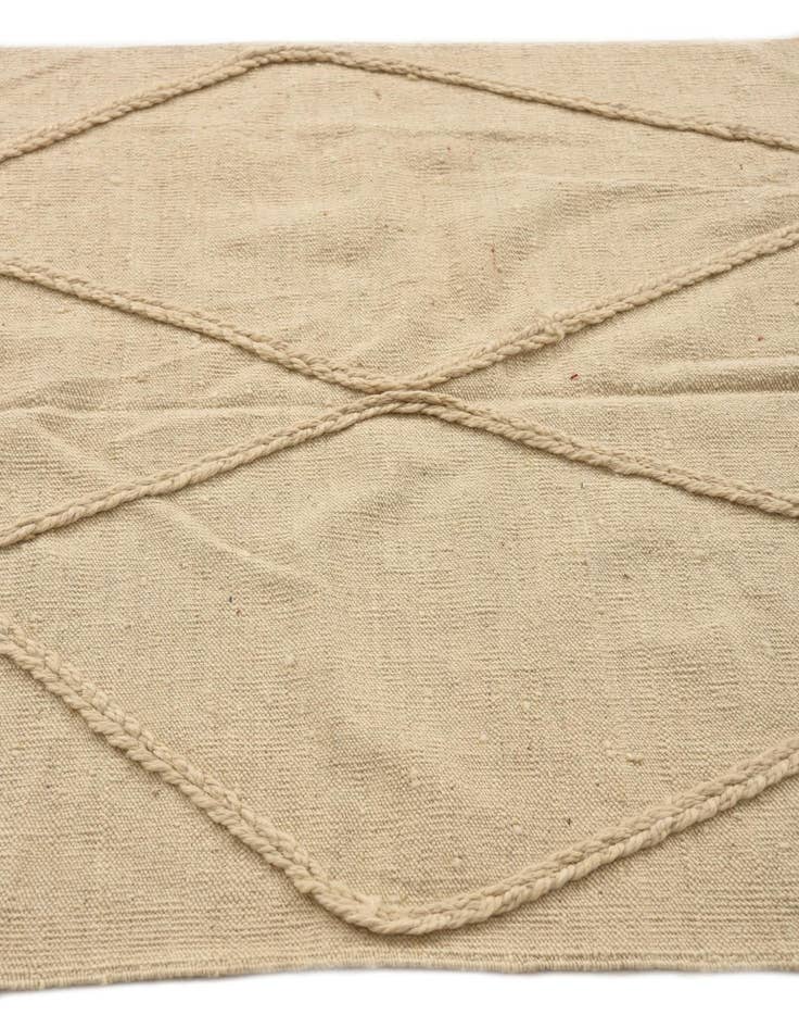 Detail image of 3' 7 x 4' 11  Hand Knotted Moroccan Wool Rug