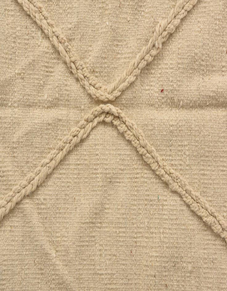 Detail image of 3' 7 x 4' 11  Hand Knotted Moroccan Wool Rug