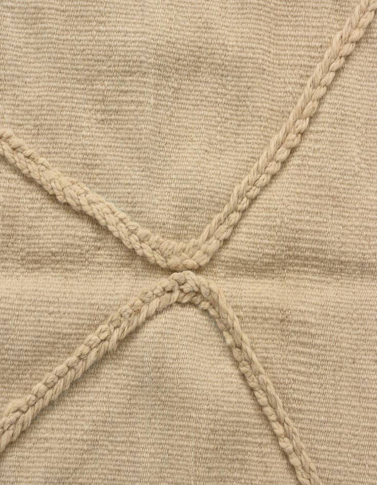 Detail image of 3' 6 x 4' 10  Hand Knotted Moroccan Wool Rug