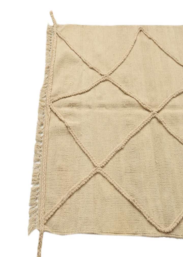 3' 6 x 5' Hand Knotted Moroccan Wool Rug