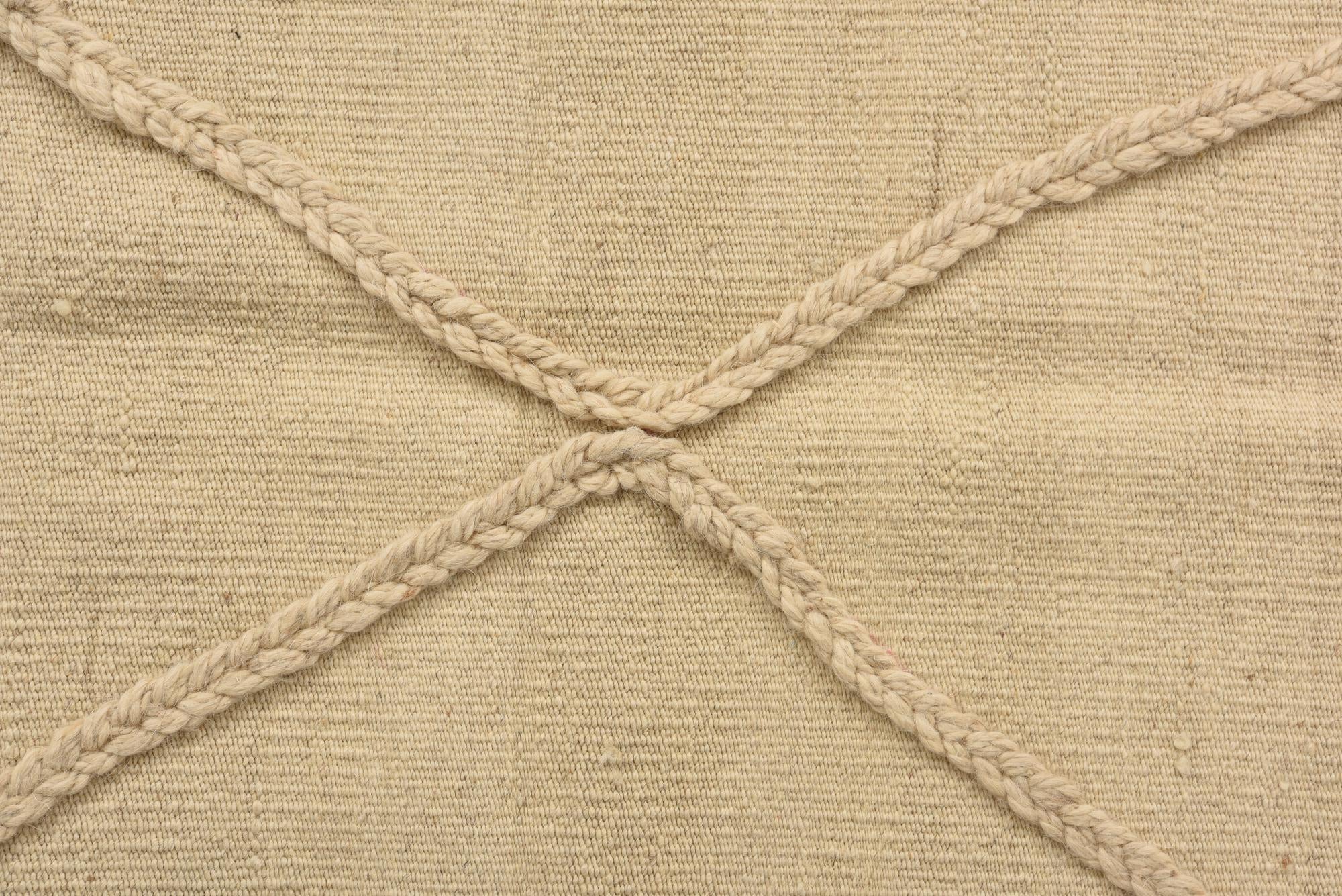 3' 6 x 5' Hand Knotted Moroccan Wool Rug