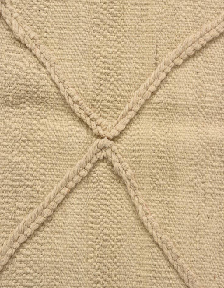 Detail image of 3' 6 x 5' Hand Knotted Moroccan Wool Rug