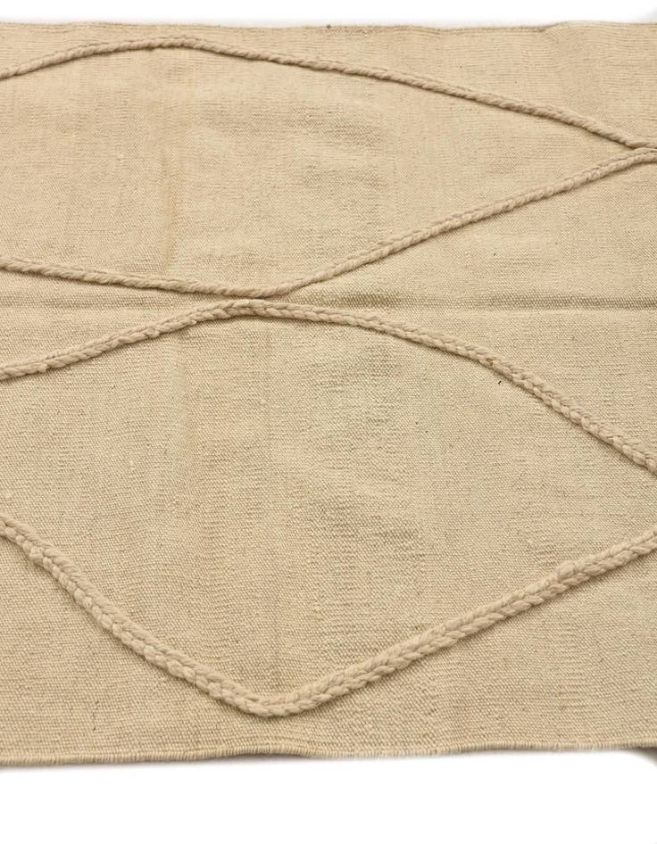 Detail image of 3' 4 x 5' 1  Hand Knotted Moroccan Wool Rug