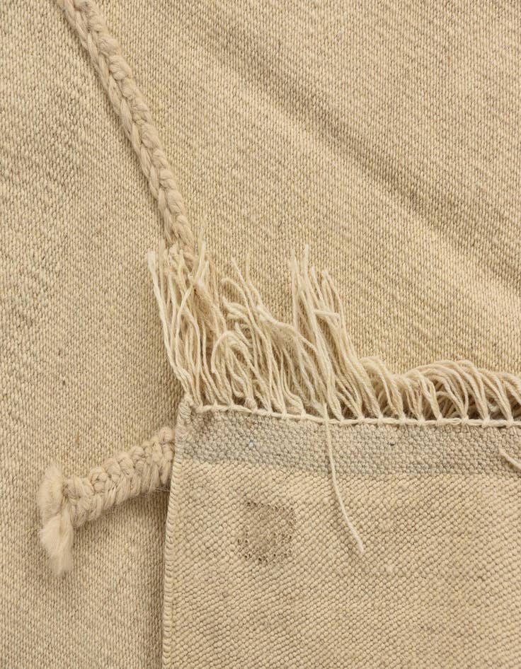 Detail image of 3' 4 x 5' 1  Hand Knotted Moroccan Wool Rug