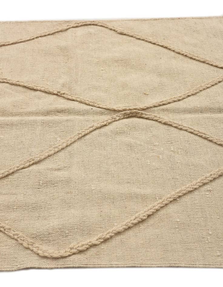 Detail image of 3' 6 x 5' 2  Hand Knotted Moroccan Wool Rug