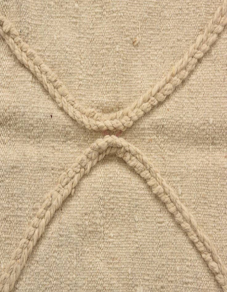 Detail image of 3' 6 x 5' 2  Hand Knotted Moroccan Wool Rug