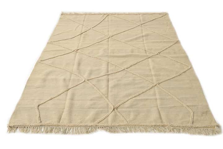5' 7 x 7' 9 Hand Knotted Moroccan Wool Rug
