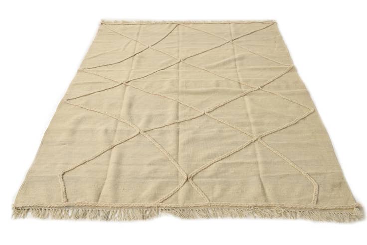 Detail image of 5' 7 x 7' 9 Hand Knotted Moroccan Wool Rug